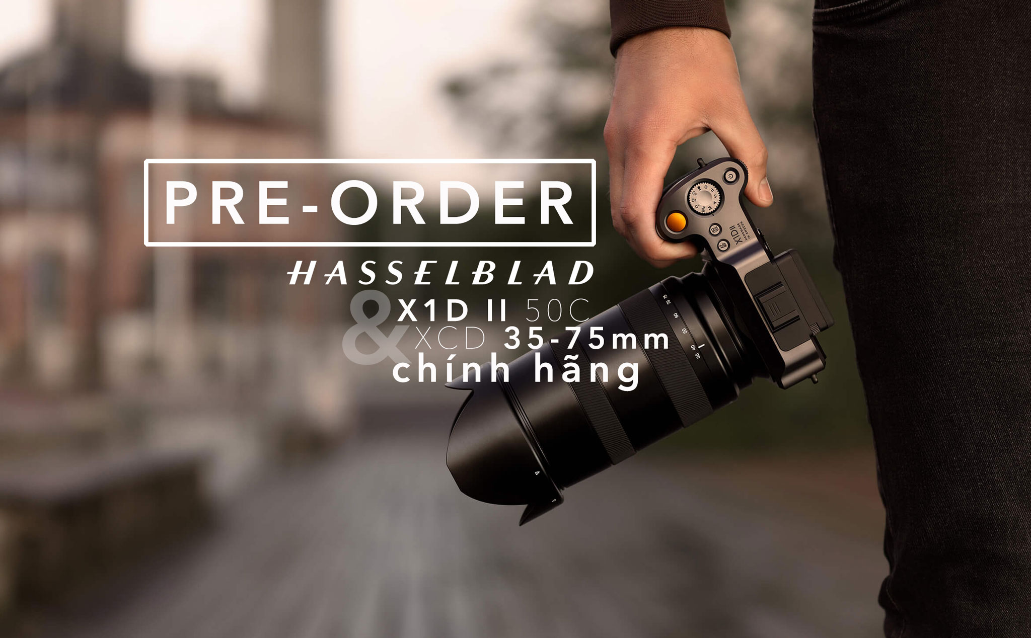 Hasselblad X1D II 50C & ống kính XCD 35-75mm được cho đặt trước chính hãng với giá 146 & 132 triệu