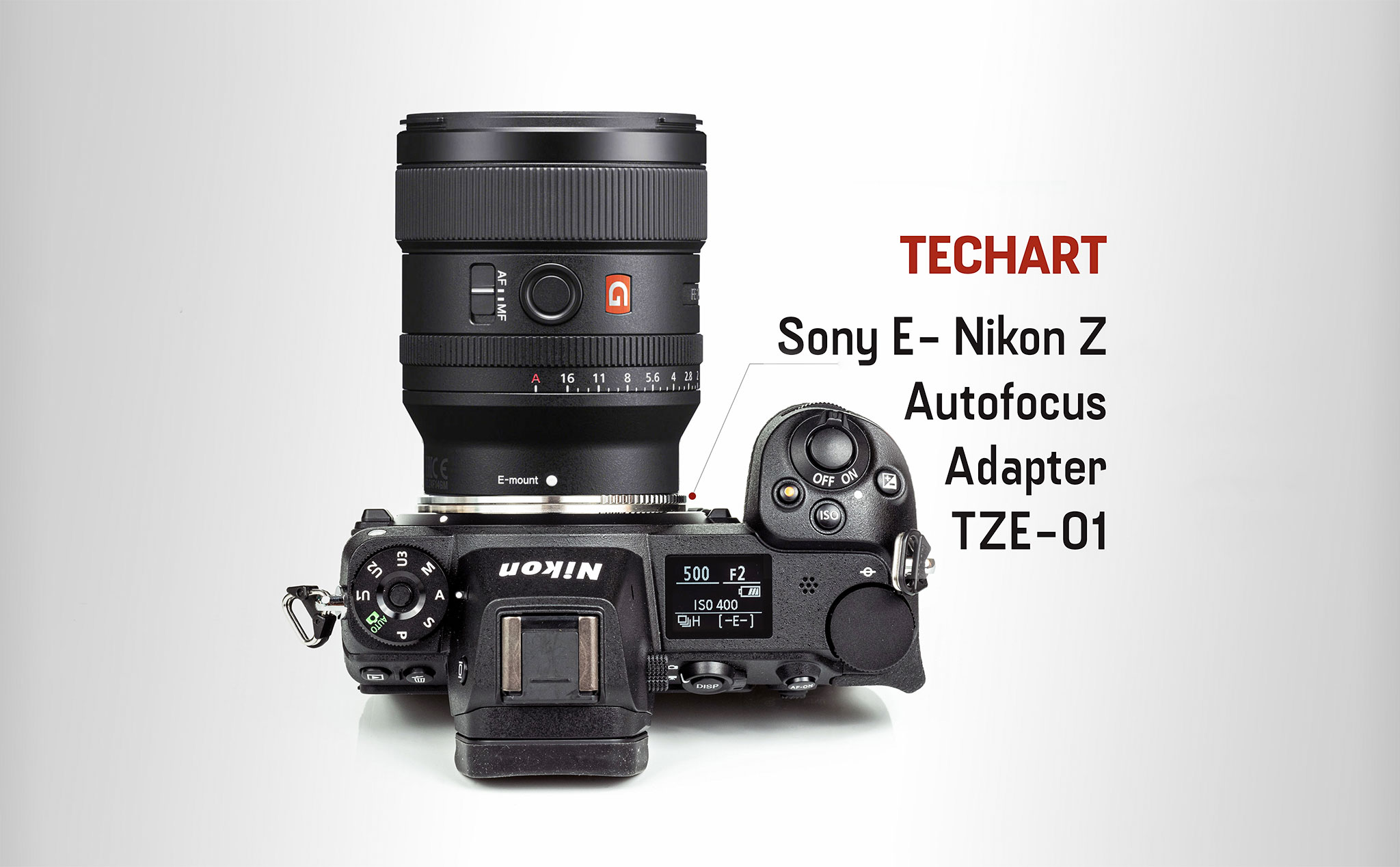Techart TZE-01_chiếc adapter AF đầu tiên trên thế giới giúp ống Sony E có thể AF khi gắn lên Nikon Z