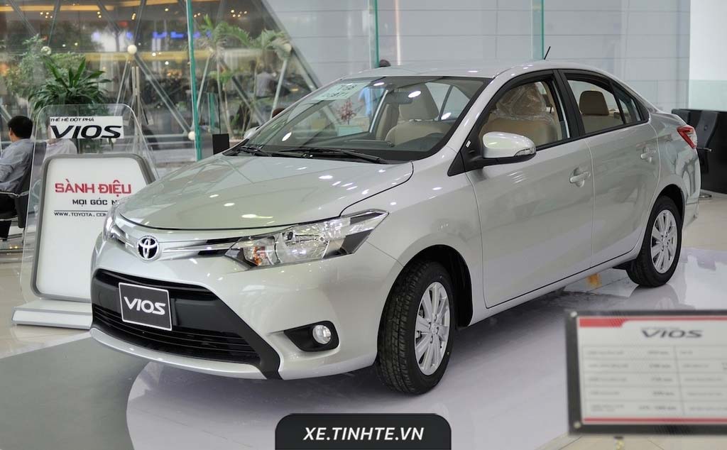 Toyota Việt Nam triệu hồi 201 xe Vios 2014 để kiểm tra và thay thế cụm bơm túi khí phía trước