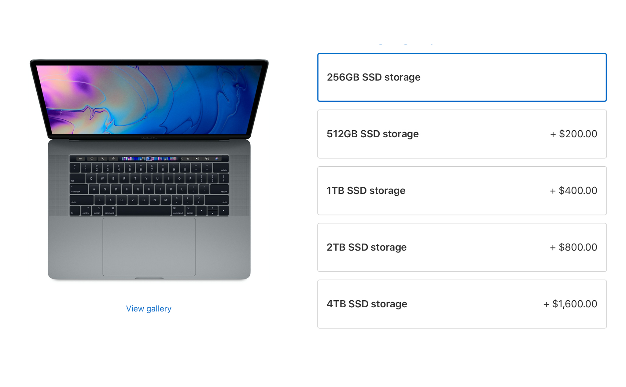 Apple giảm giá nâng cấp SSD cho một số dòng Mac