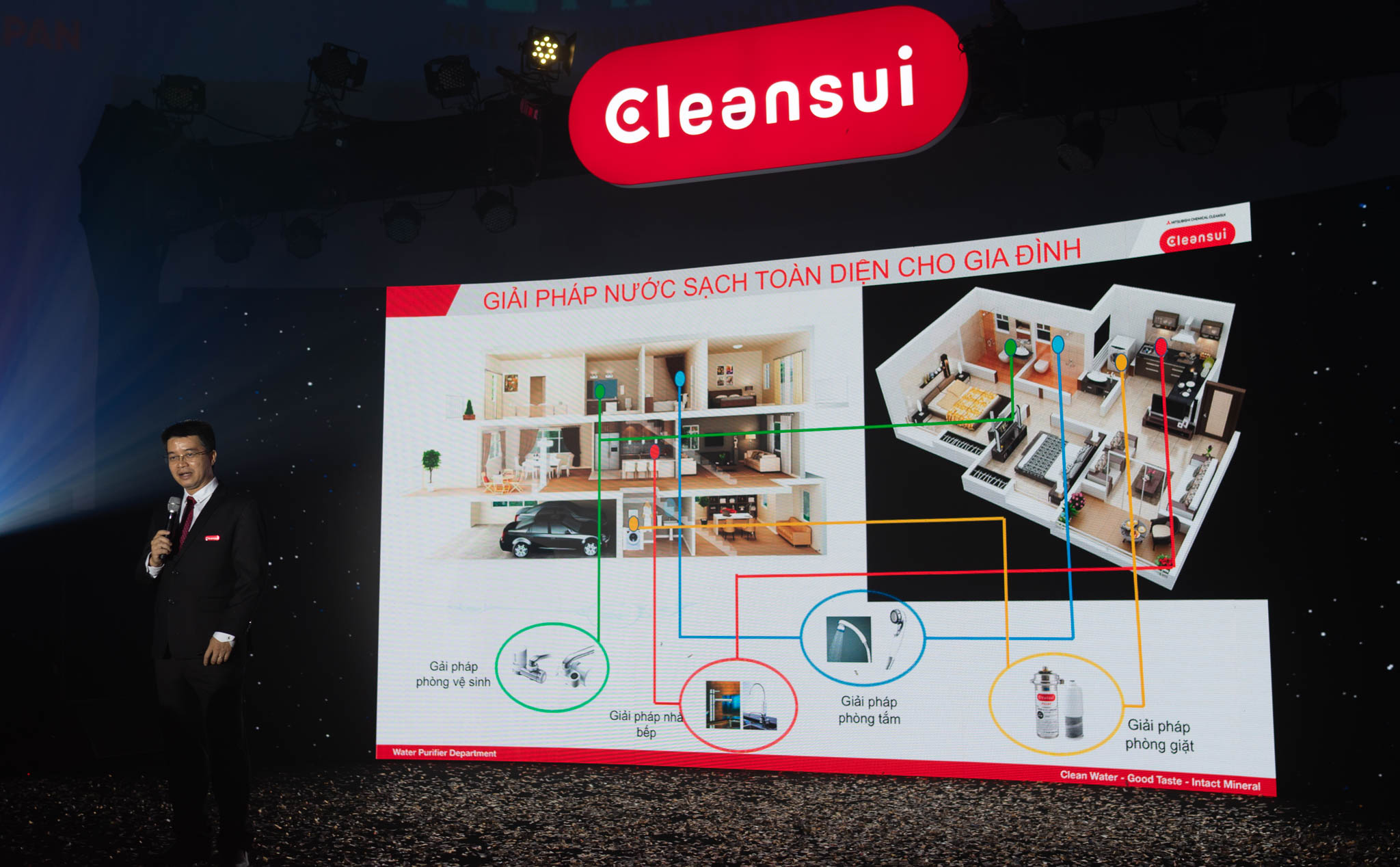 Mitsubishi Cleansui giới thiệu các giải pháp lọc nước sử dụng màng lọc sợi rỗng tại Việt Nam