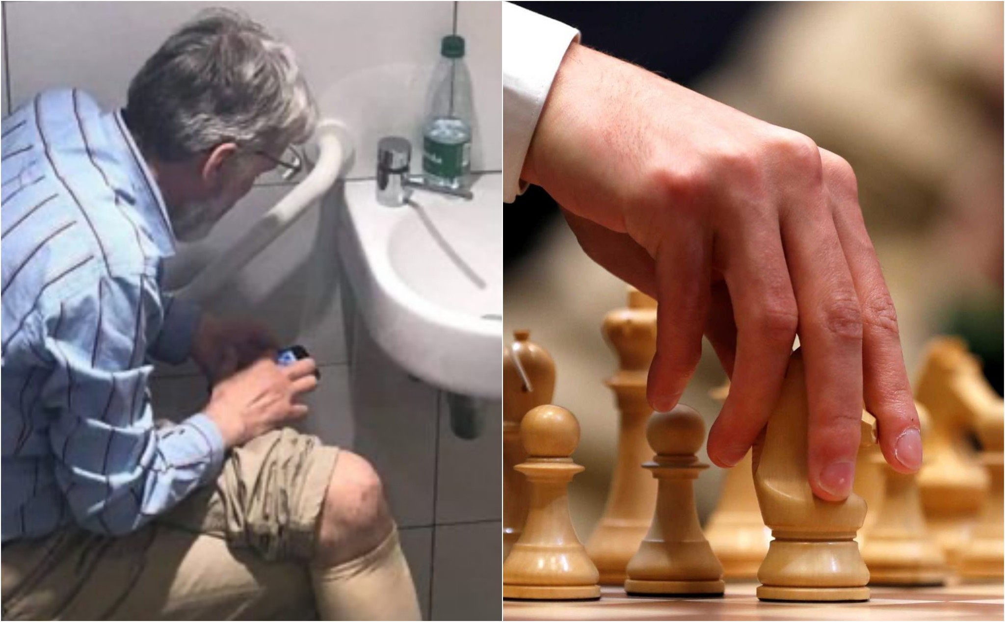 Đại kiện tướng cờ vua gian lận, ôm điện thoại vào WC xem nước đi giữa trận đấu