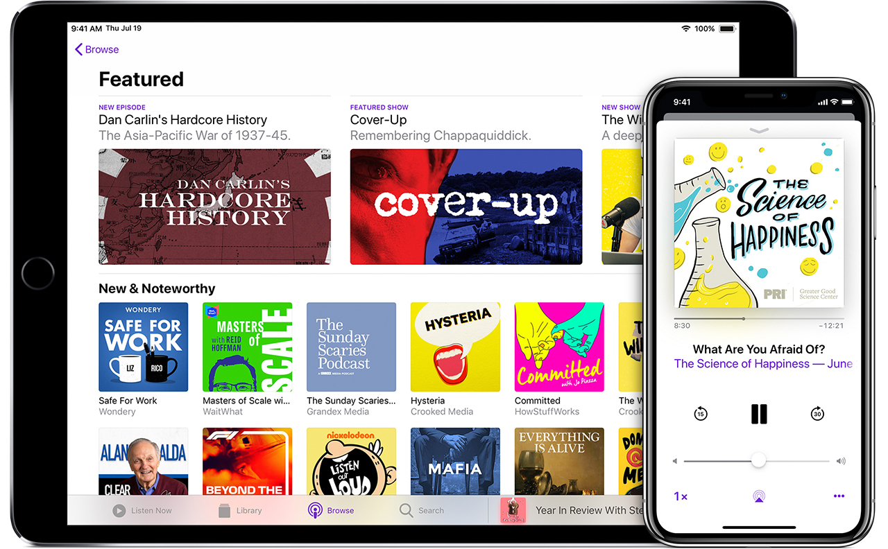 Apple lên kế hoạch đầu tư cho các series podcast độc quyền, đối đầu với Spotify