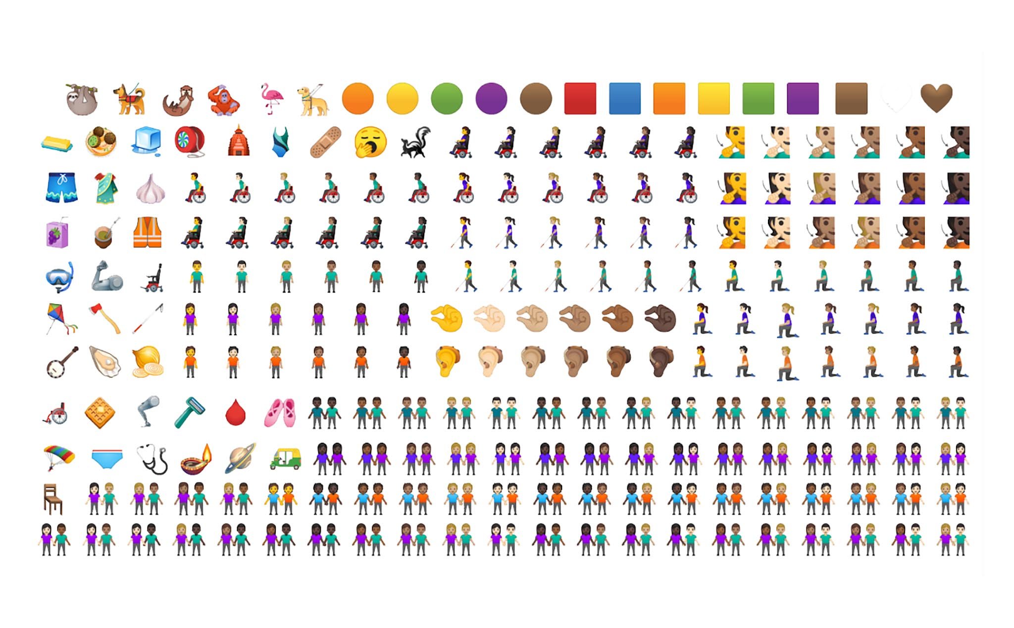 Hưởng ứng ngày quốc tế Emoji, Google bổ sung 65 biểu tượng cảm xúc mới cho Android Q