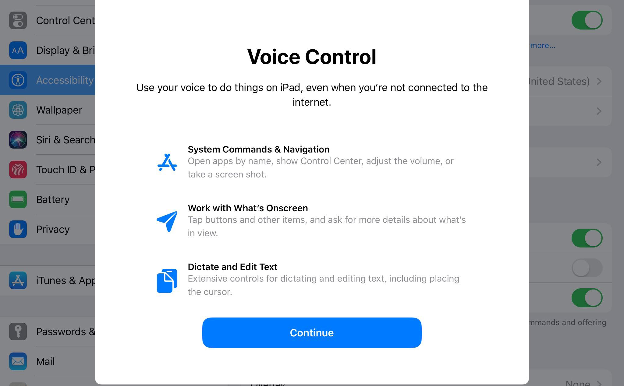 Điều khiển iPhone iPad hoàn toàn bằng giọng nói trên iOS 13