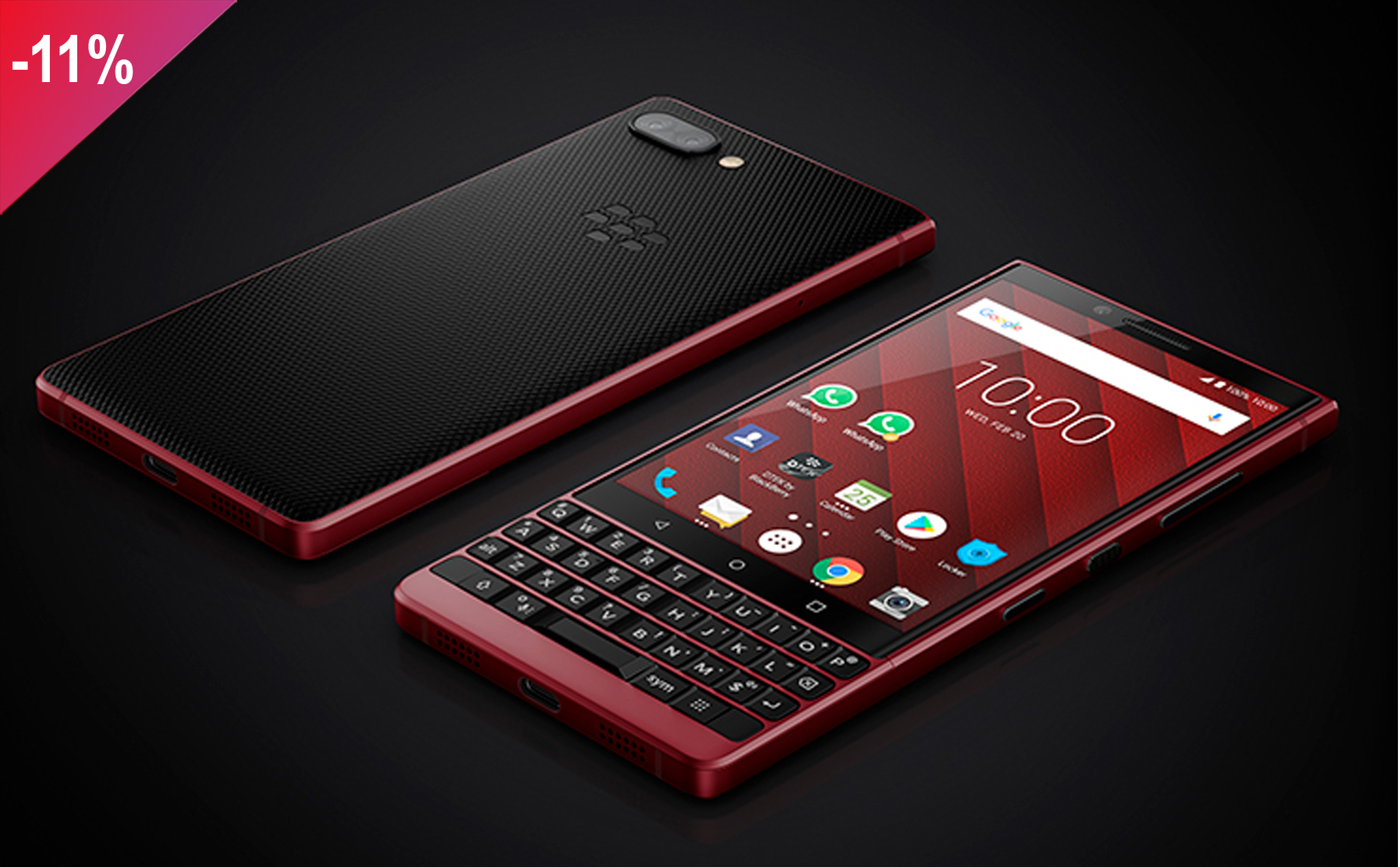 Điện Thoại Blackberry Key 2 Red Edition chỉ còn 15.990.000đ