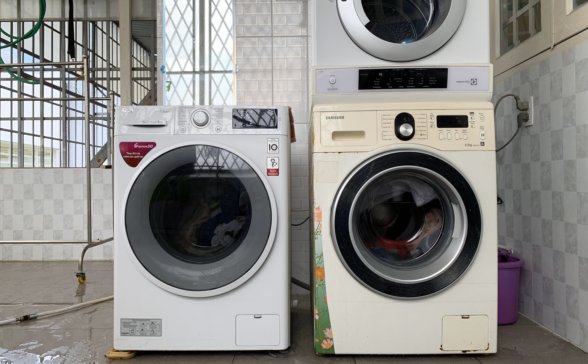 Chia sẻ kinh nghiệm về tính năng của máy giặt lồng ngang và sử dụng, bảo trì máy