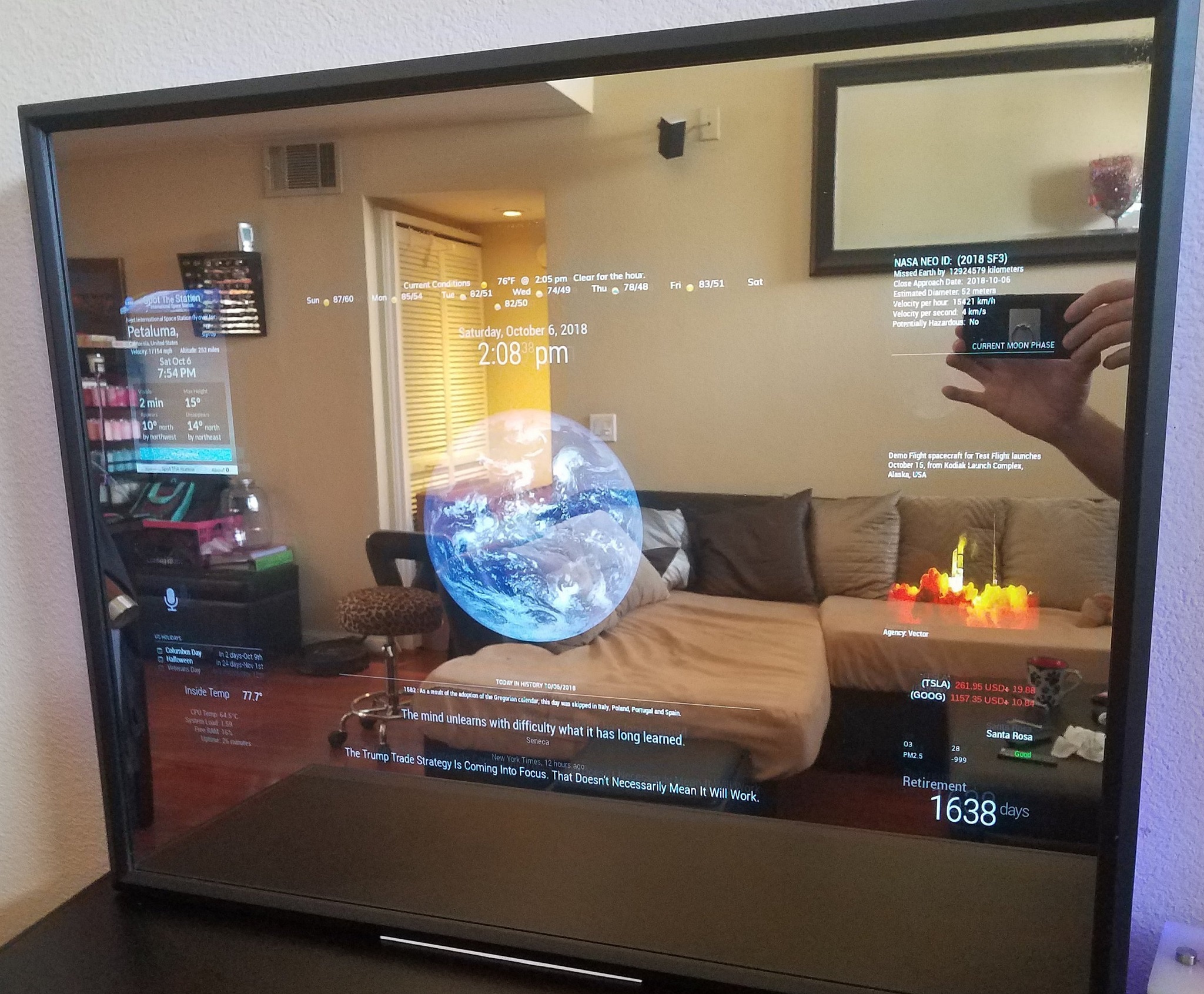 [DIY] Giới thiệu một số Module hay  dành cho Smart Mirror