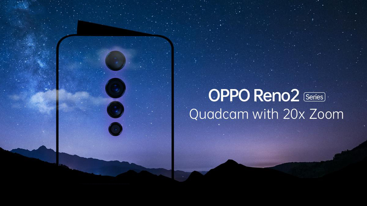 Oppo Reno2 với zoom 20x sẽ ra mắt vào ngày 28/8