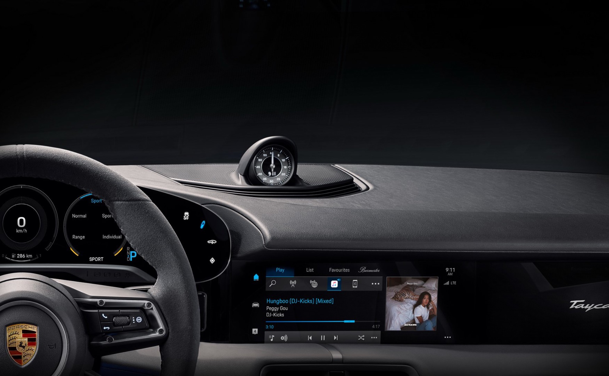 Porsche Taycan sẽ có sẵn Apple Music, hoạt động độc lập không cần CarPlay