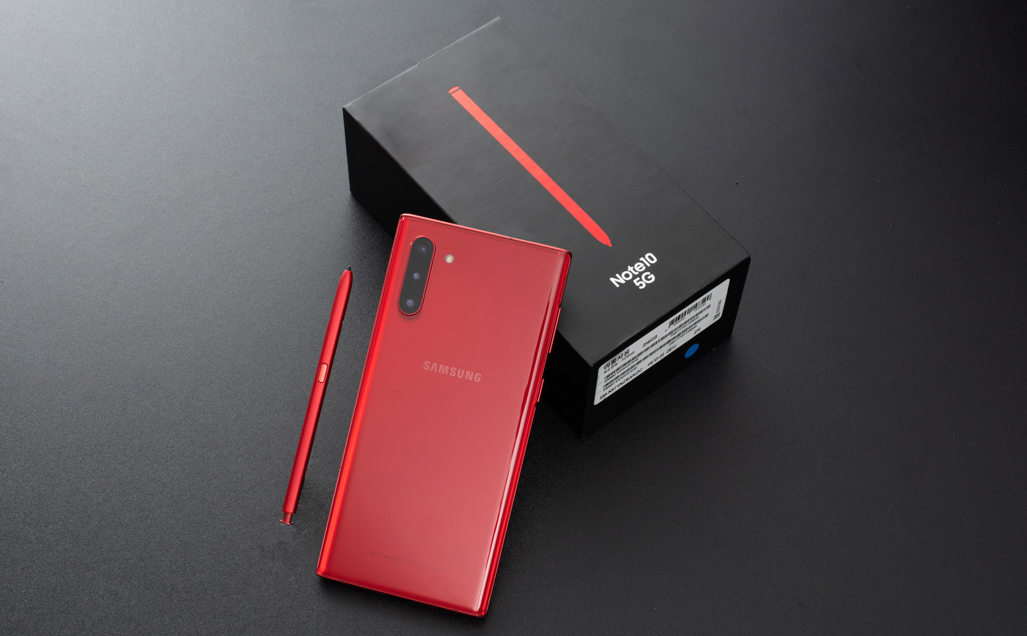 Hình ảnh Galaxy Note10 5G đỏ (Aura Red)