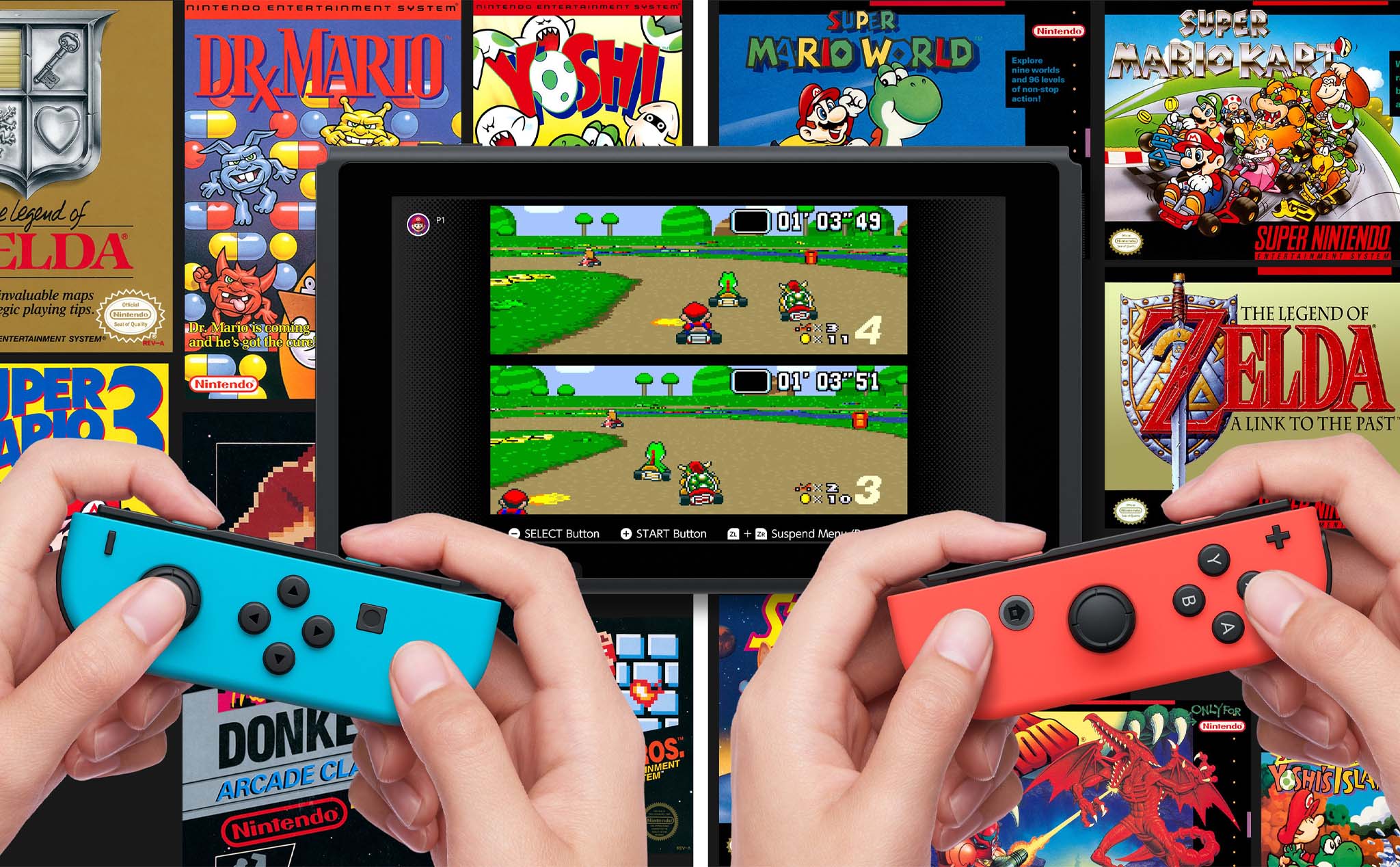 20 game SNES đã được đưa lên Switch: Super Mario World, Super Metroid, Super Mario Kart
