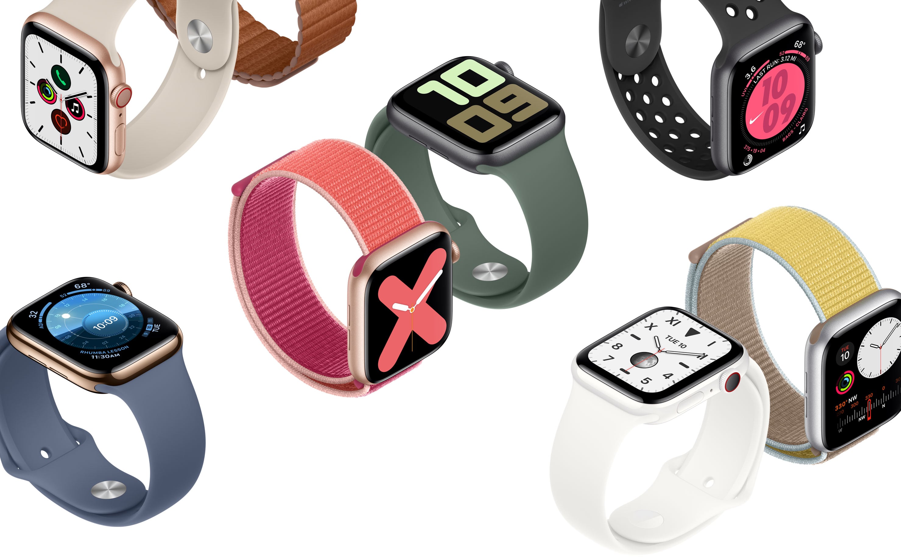 Apple Watch Series 5 chính thức: Màn hình luôn sáng, thêm tuỳ chọn vỏ ceramic và titanium
