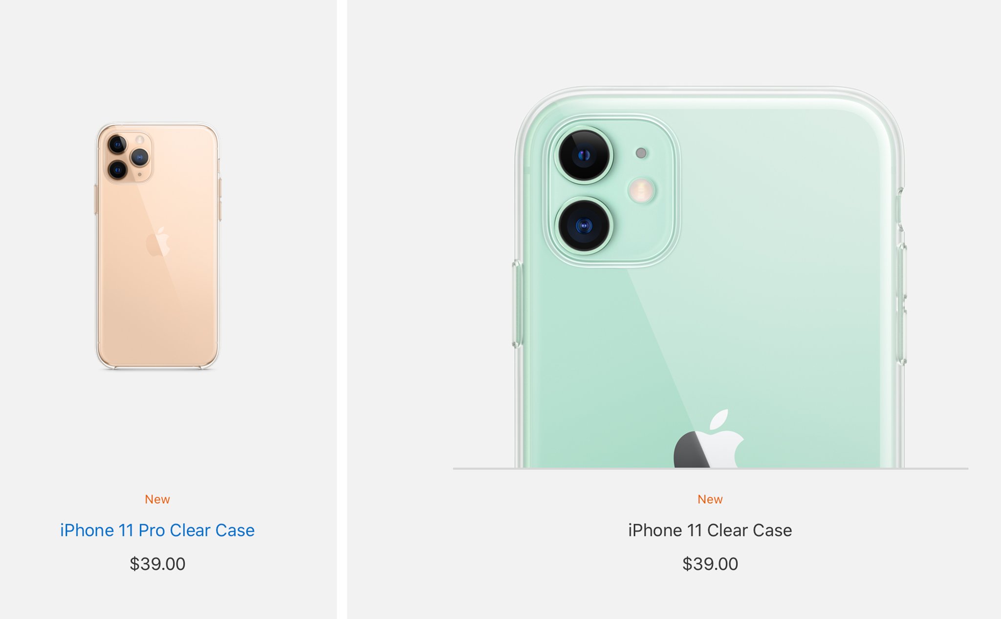 Apple bán Clear Case cho cả iPhone 11 và 11 Pro