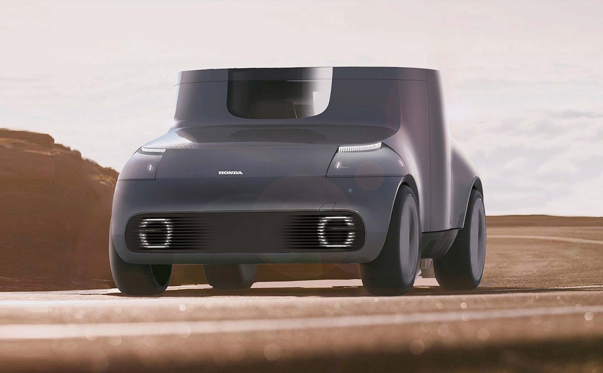 Concept Honda Skyroom - xe điện tự hành, nội thất hình tròn, nhìn giống đĩa bay
