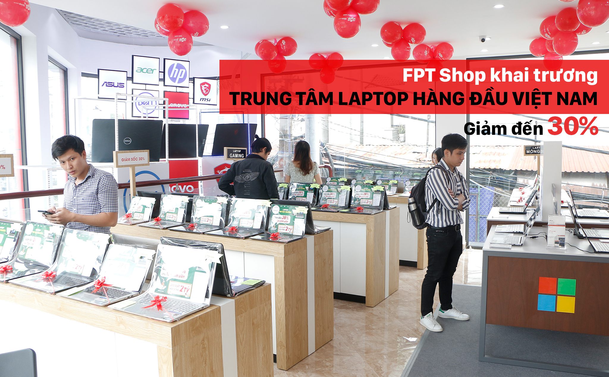 [QC] FPT Shop giảm sốc đến 30% nhân dịp khai trương trung tâm laptop hàng đầu Việt Nam