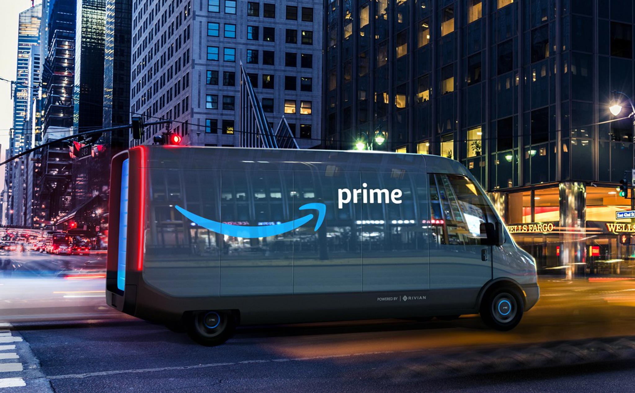 Amazon đặt mua 100.000 xe tải chạy điện của hãng Rivian để giao hàng