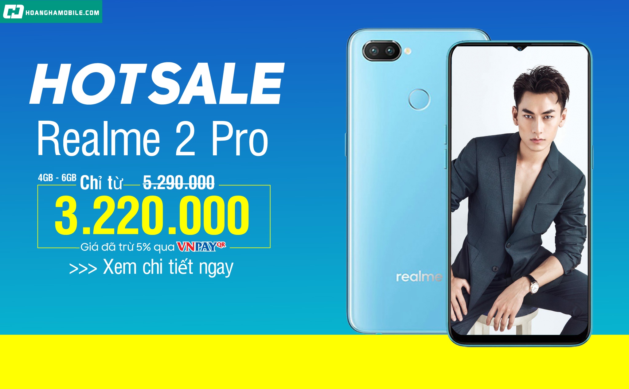 [QC] “Deal hot giảm ngay 2 triệu” Realme 2 Pro - Snap 660, chỉ hơn 3 triệu đồng