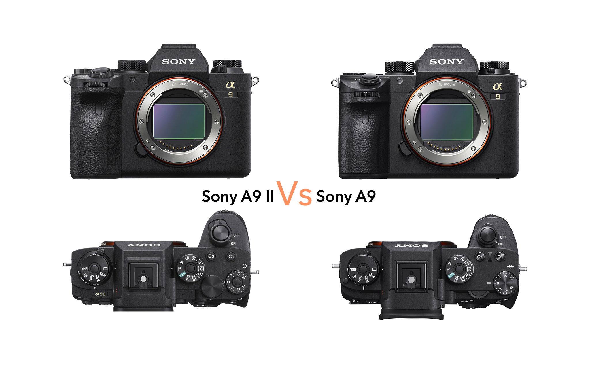 So sánh thông số kỹ thuật của Sony A9 II và Sony A9