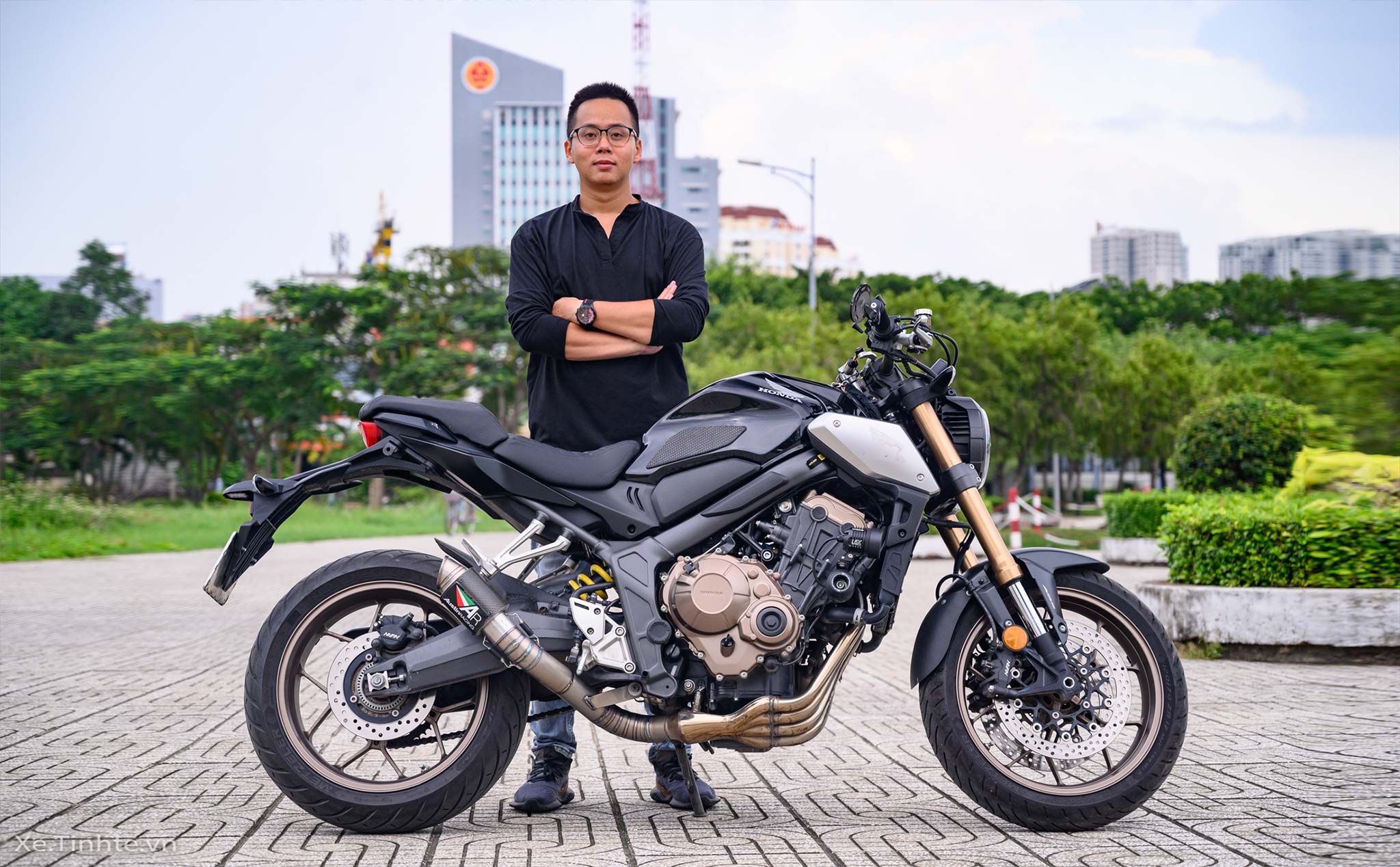Thùng moto xe CB650R  B37N  SRV  Phu Kien Phuot  phukienphuotcom