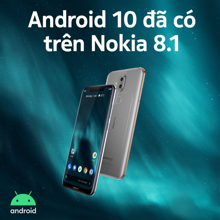 Không để người dùng Nokia 8.1 đợi lâu, nay, điện thoại Nokia 8.1 đã được nâng cấp lên Android 10...