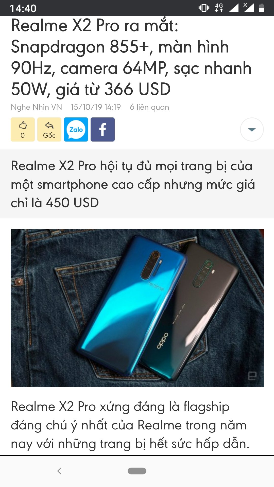 Realme X2 Pro chính thức ra mắt | Tinh tế