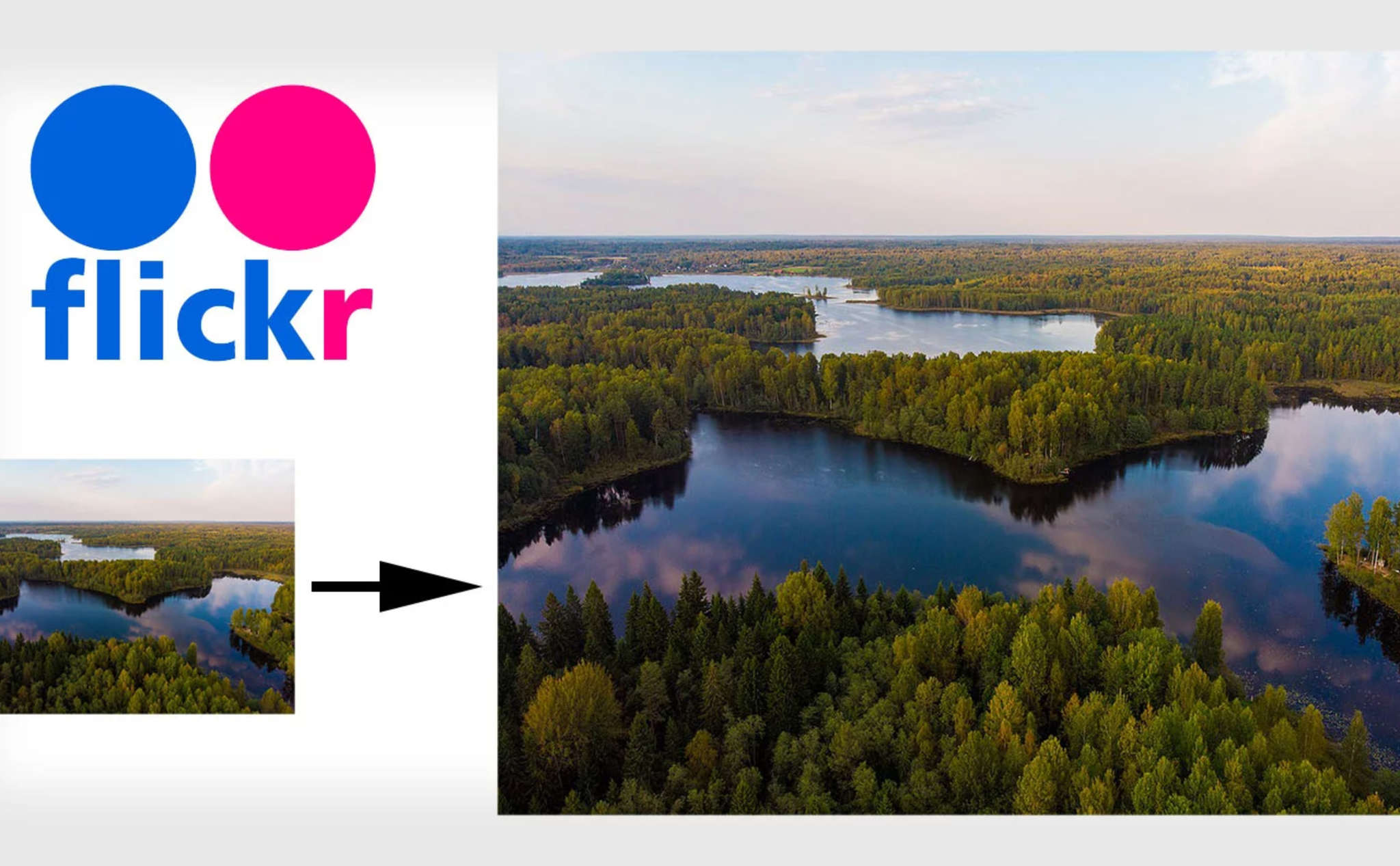 Flickr Pro đã hỗ trợ up ảnh và hiển thị với độ phân giải đến 6K