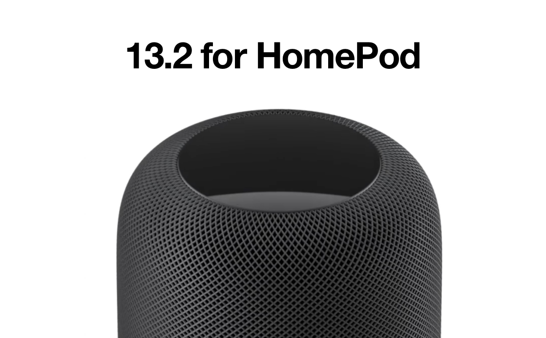 HomePod cập nhật phiên bản 13.2, hỗ trợ 6 người dùng, có thêm Handoff và Ambient Sounds