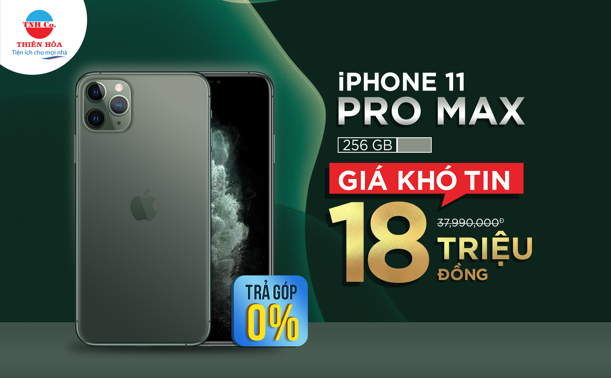 [QC] Mua iPhone 11 Pro Max giá 18 triệu đồng tại Thiên Hoà