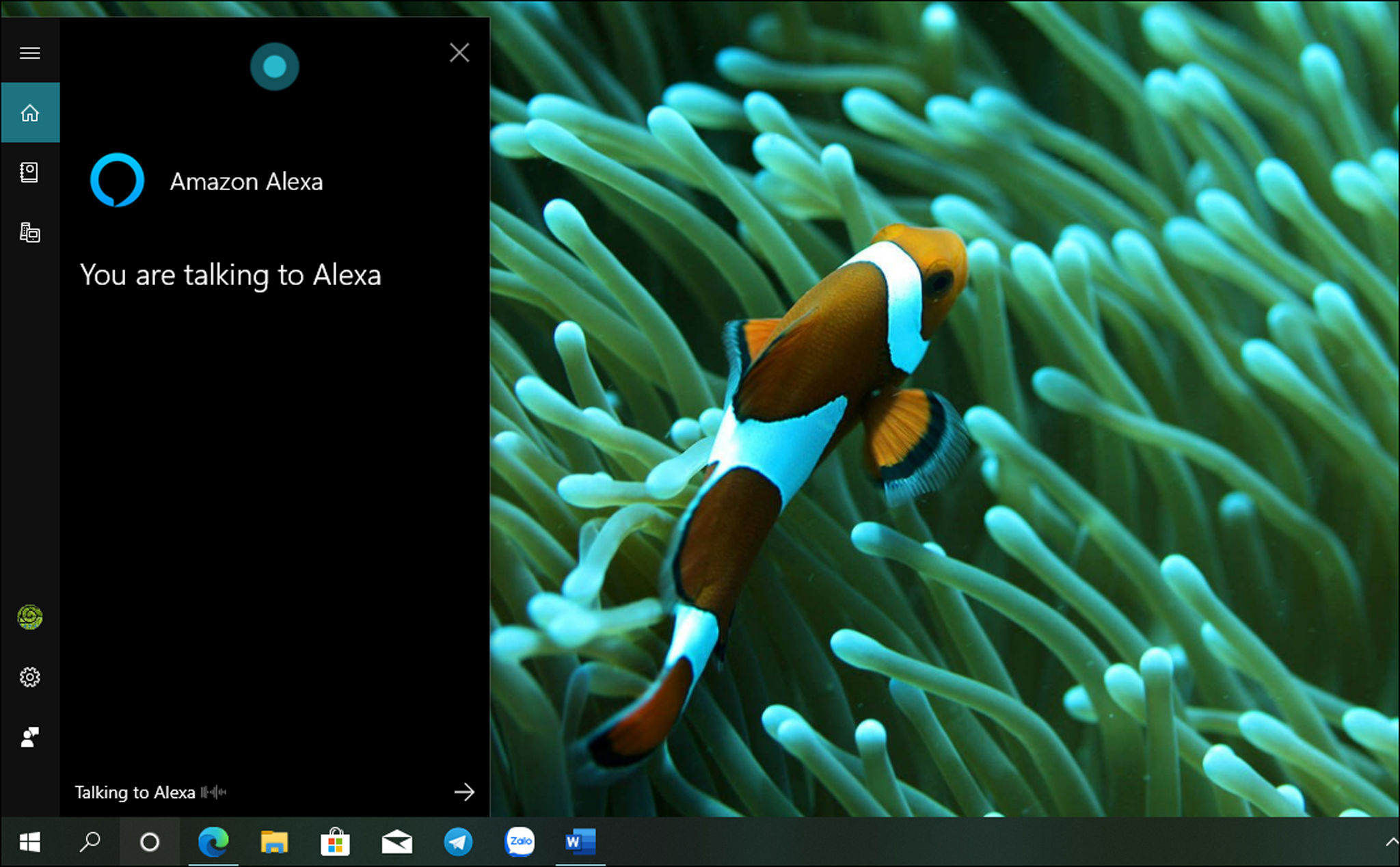Alexa đã xuất hiện trên Windows 10 November Update