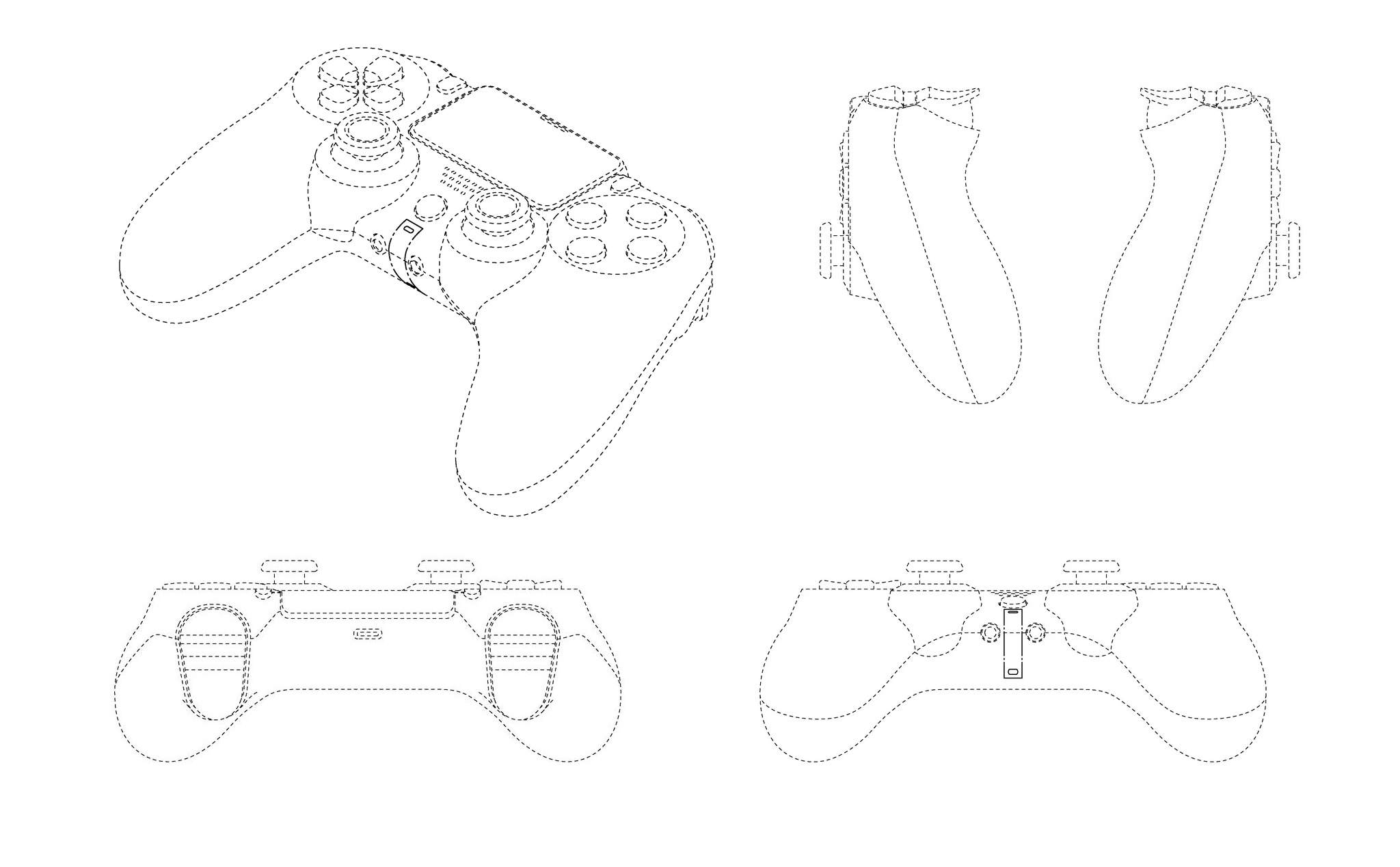 Lộ thiết kế tay cầm PS5: “Béo” như tay Xbox One, tay to cầm thoải mái hơn
