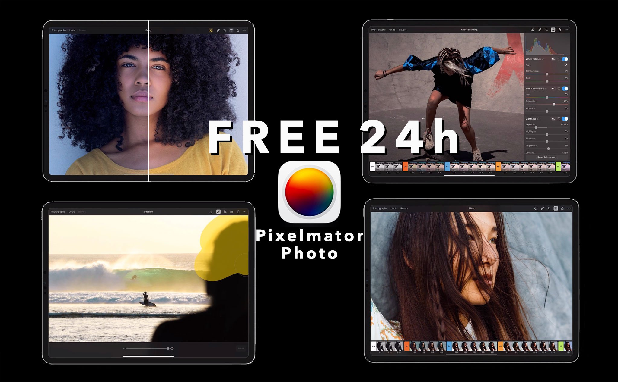 App chỉnh sửa ảnh chuyên nghiệp Pixelmator Photo cho iPad đang được Miễn phí, chiến thôi anh em!