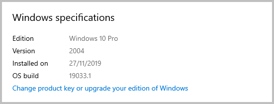 Xin các bạn chỉ giúp về Version Windows 10