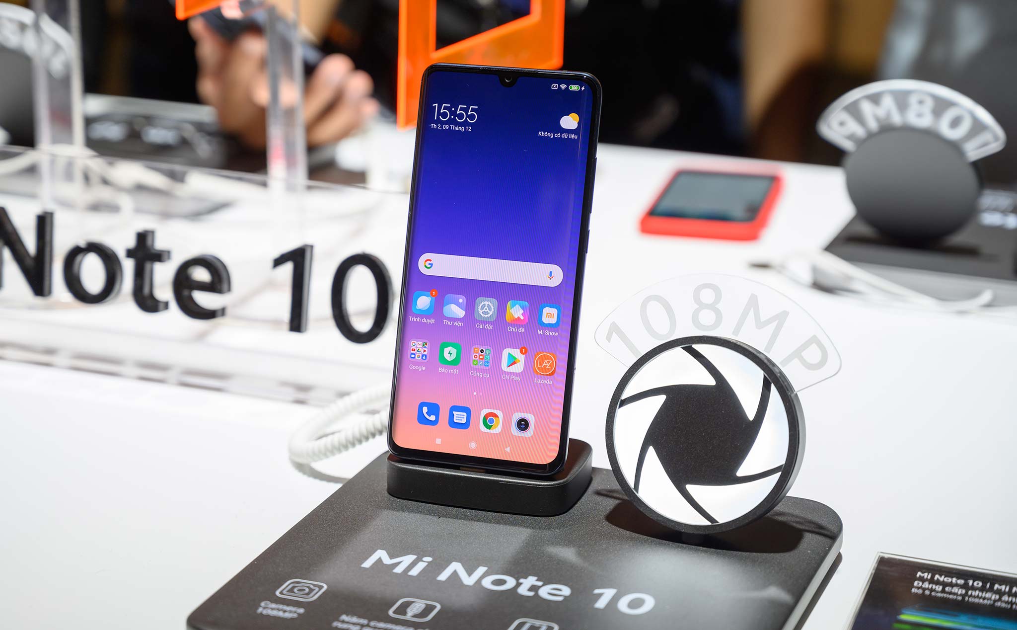 Xiaomi ra mắt Mi Note 10 | Note 10 Pro tại Việt Nam, camera 108 MP: giá từ 12,99 triệu
