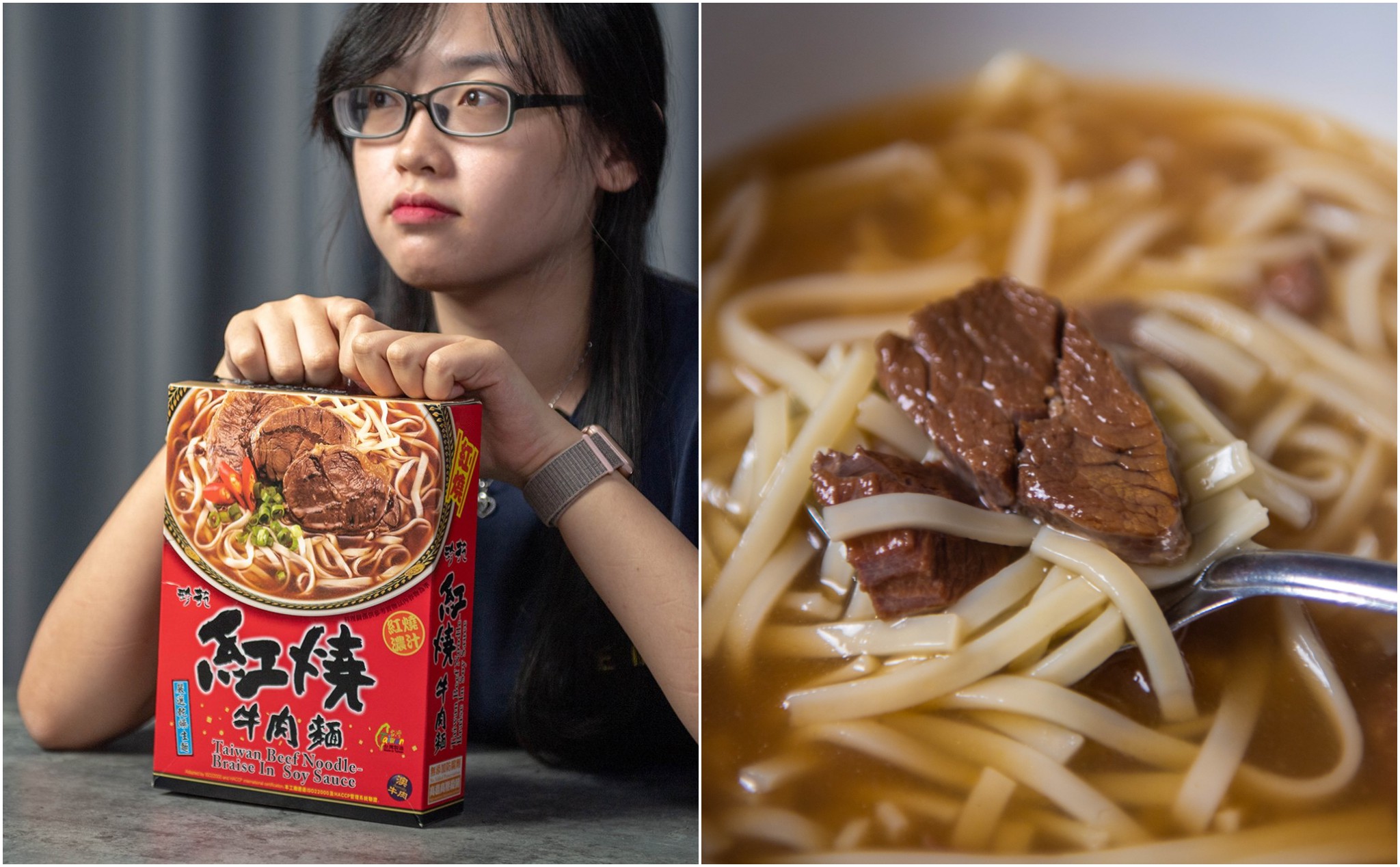 Nấu và ăn thử mì bò Đài Loan Jen Yuan: Mì ăn liền và thịt bò thật!