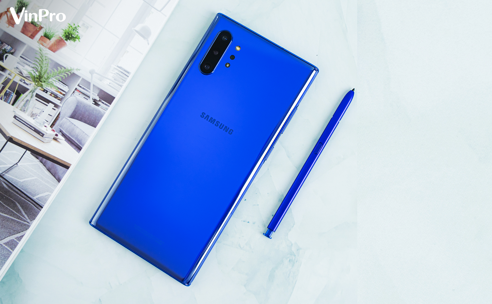 [QC] Samsung Galaxy Note 10+ Aura Blue: Đẹp xuất sắc, trải nghiệm tuyệt vời!