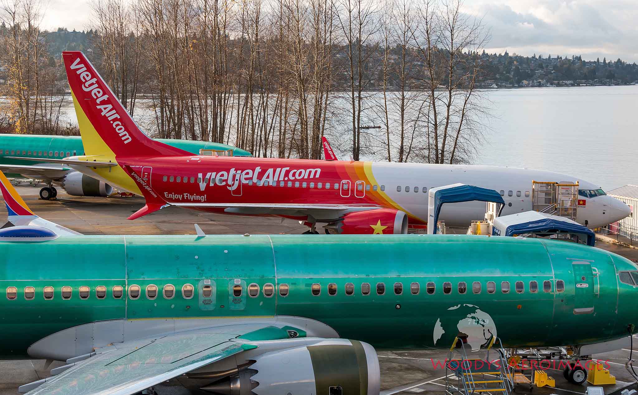 Đây là 737 MAX 8 đổi tên thành 737-8 của Vietjet Air