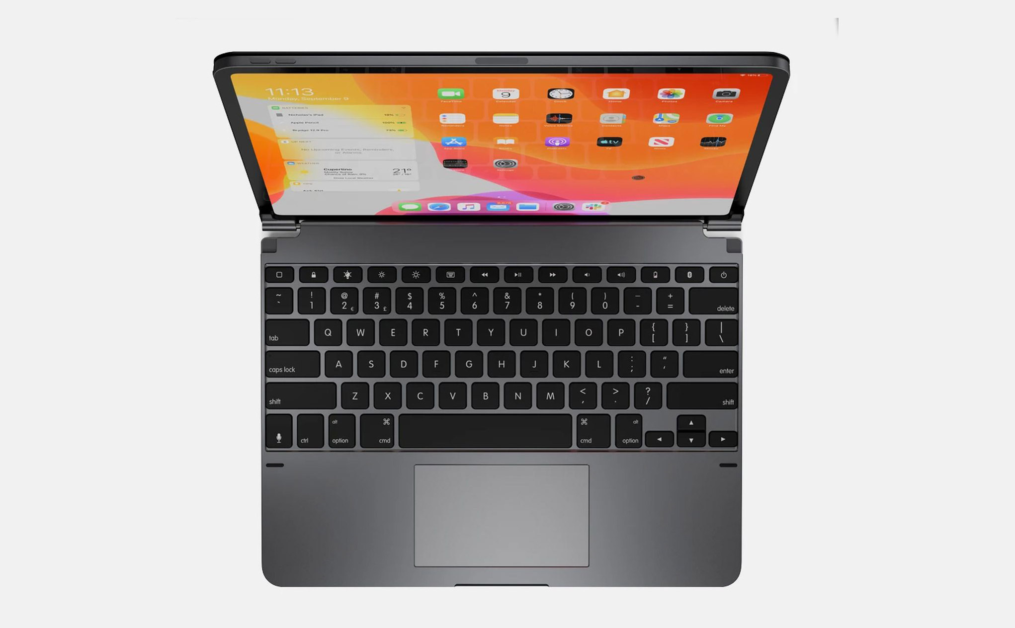 Brydge Pro+: bàn phím tích hợp trackpad cho iPad, gập lại giống laptop, $199$