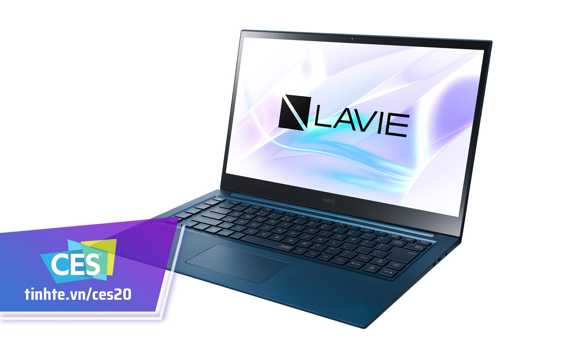 #CES20: NEC ra mắt laptop 4K OLED và laptop 13" nhẹ 820g