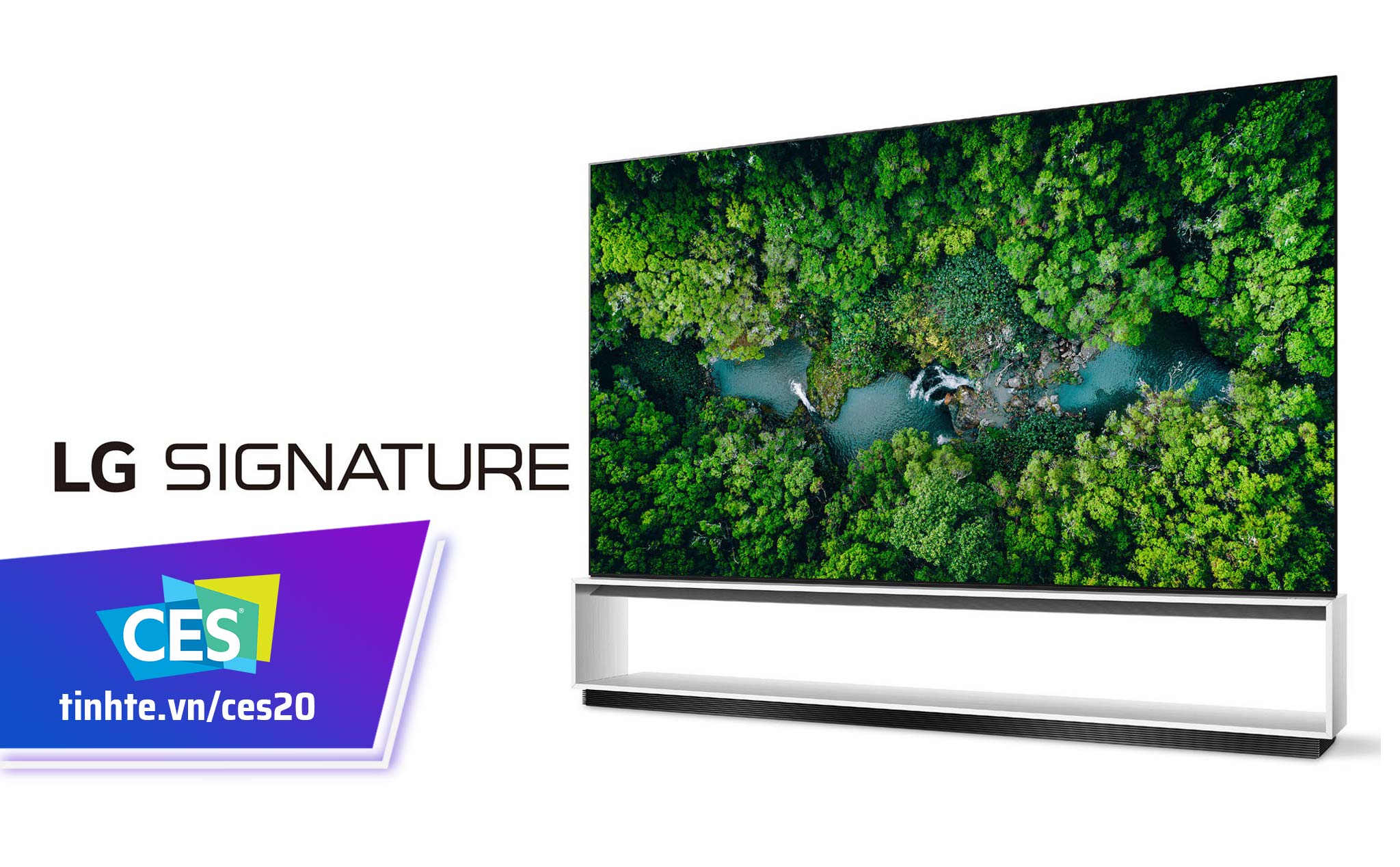 #CES20: LG ra mắt thế hệ TV 8K OLED và NanoCell, thêm kích thước 65" và 75", vi xử lý mới