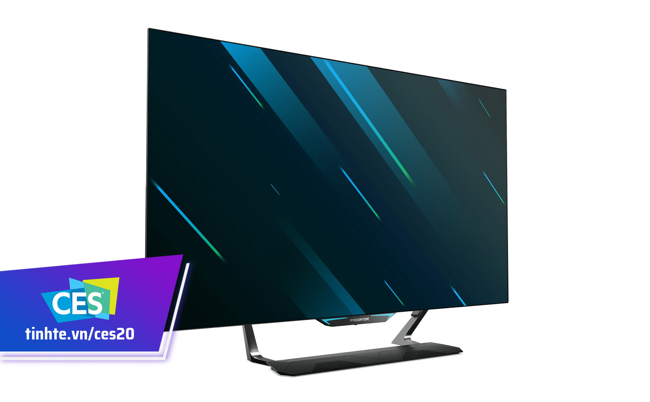 #CES2020: Acer giới thiệu màn hình 55" 4K OLED cho game thủ  giá $2999