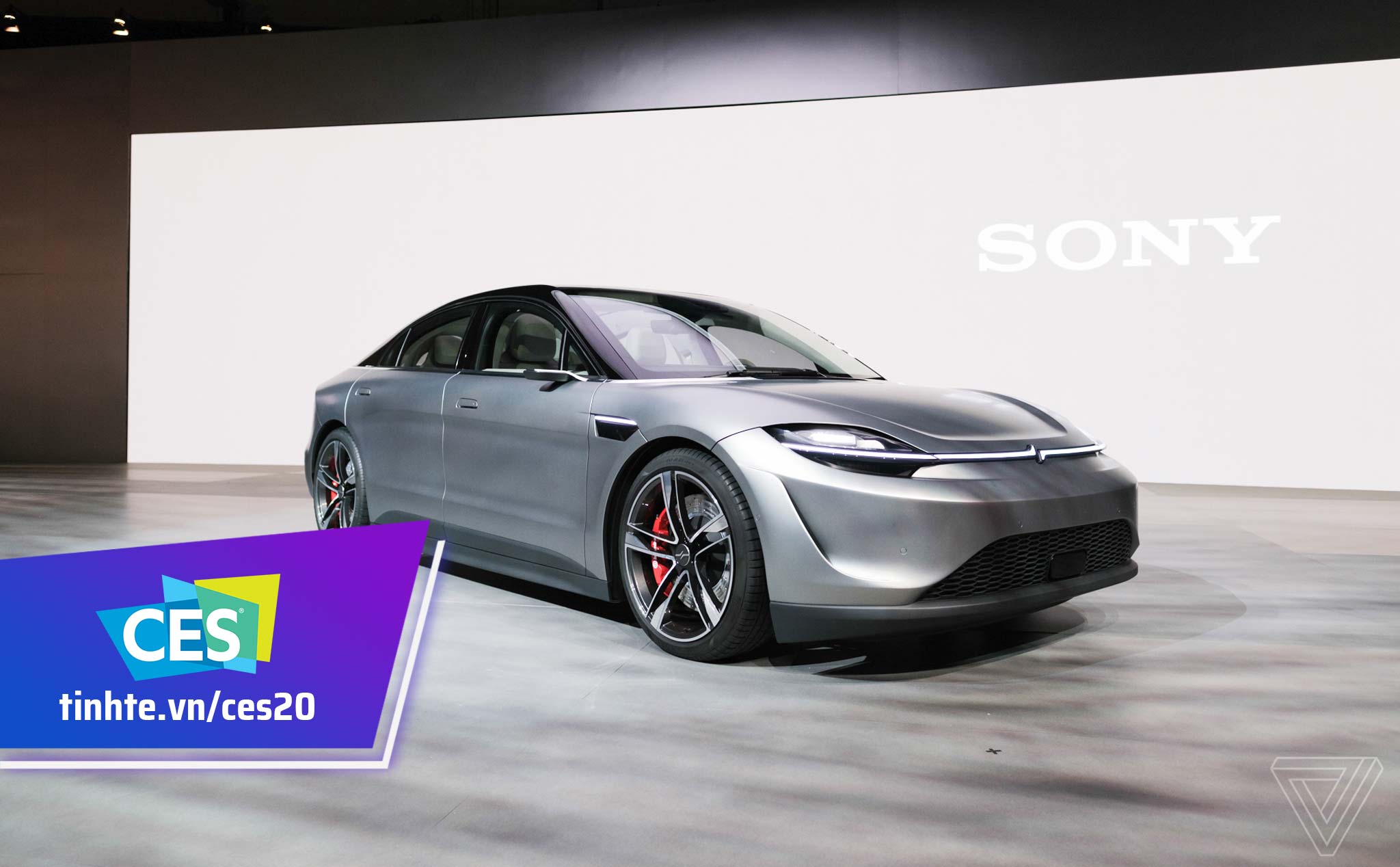 #CES20: Sony bất ngờ tung ra concept xe điện mang tên Vision-S