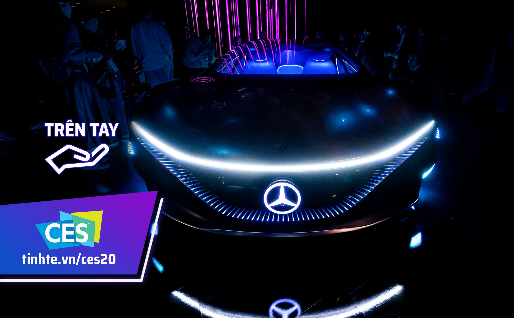 #CES20: Trên tay concept Mercedes Vision AVTR bước ra từ phim Avatar
