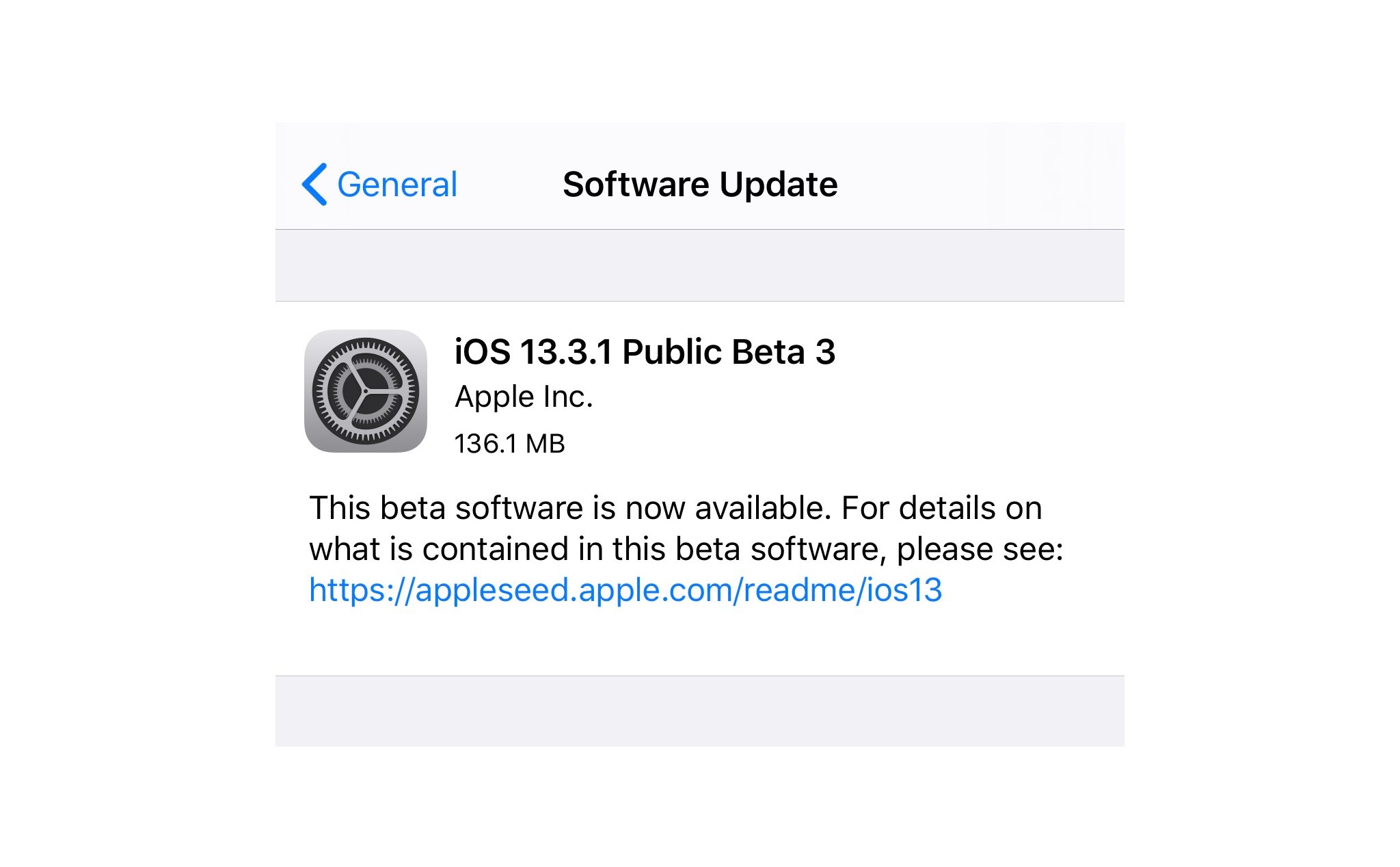 Apple phát hành iOS / iPadOS 13.3.1 beta 3