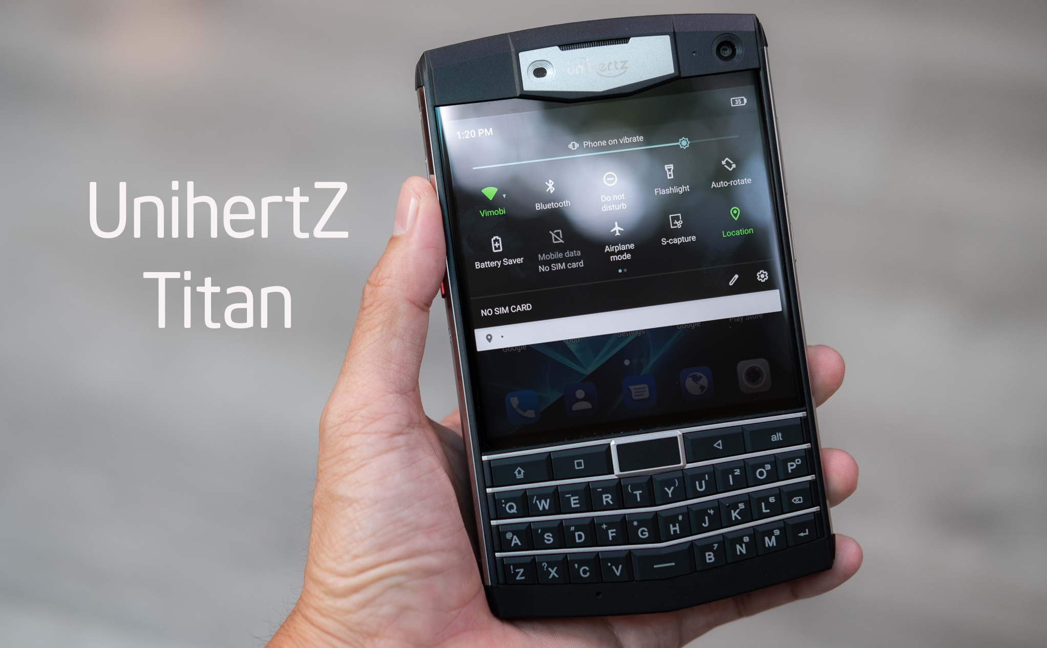 Trên tay Unihertz Titan: Blackberry Passport phiên bản to