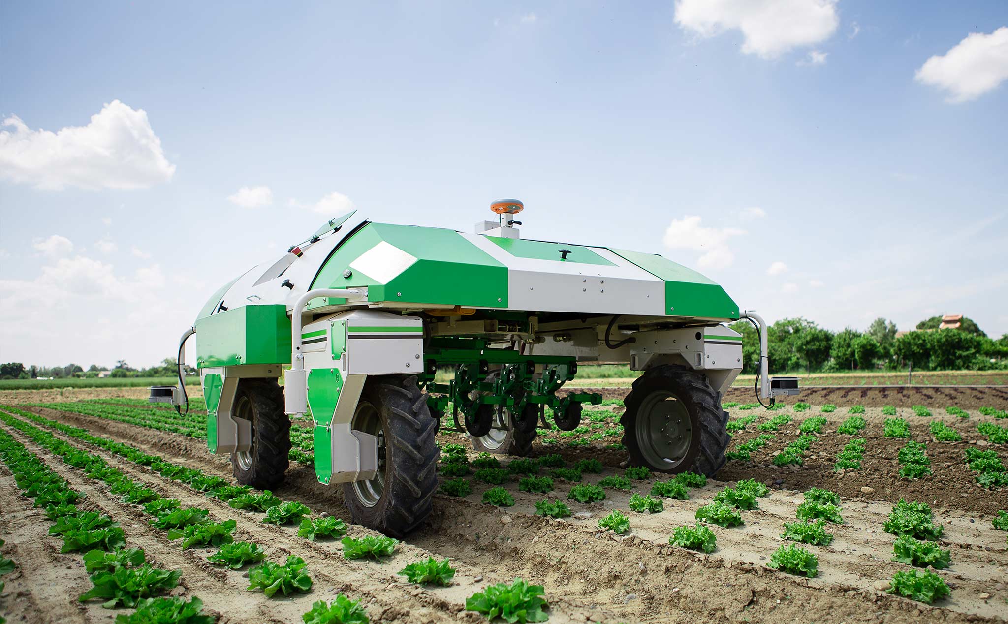 Xe điện robot tự loại bỏ cỏ dại của Naïo Technologies - tự hành, không cần sử dụng thuốc diệt cỏ