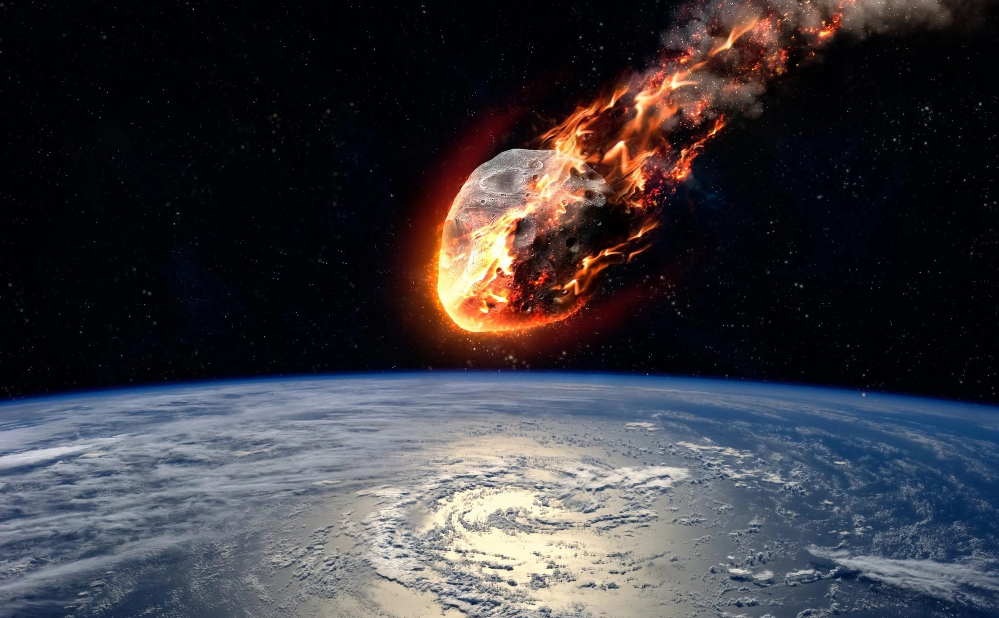 Một thiên thạch đang bay lướt qua Trái đất với vận tốc lên tới hơn 33.000km/h