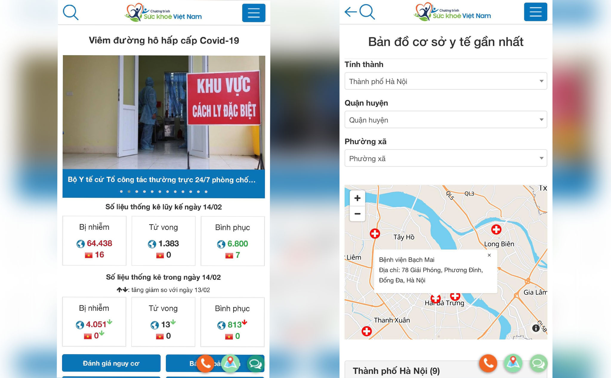 App Sức Khỏe Việt Nam: Ứng dụng chính thức của Bộ Y Tế, theo dõi tình hình dịch COVID-19