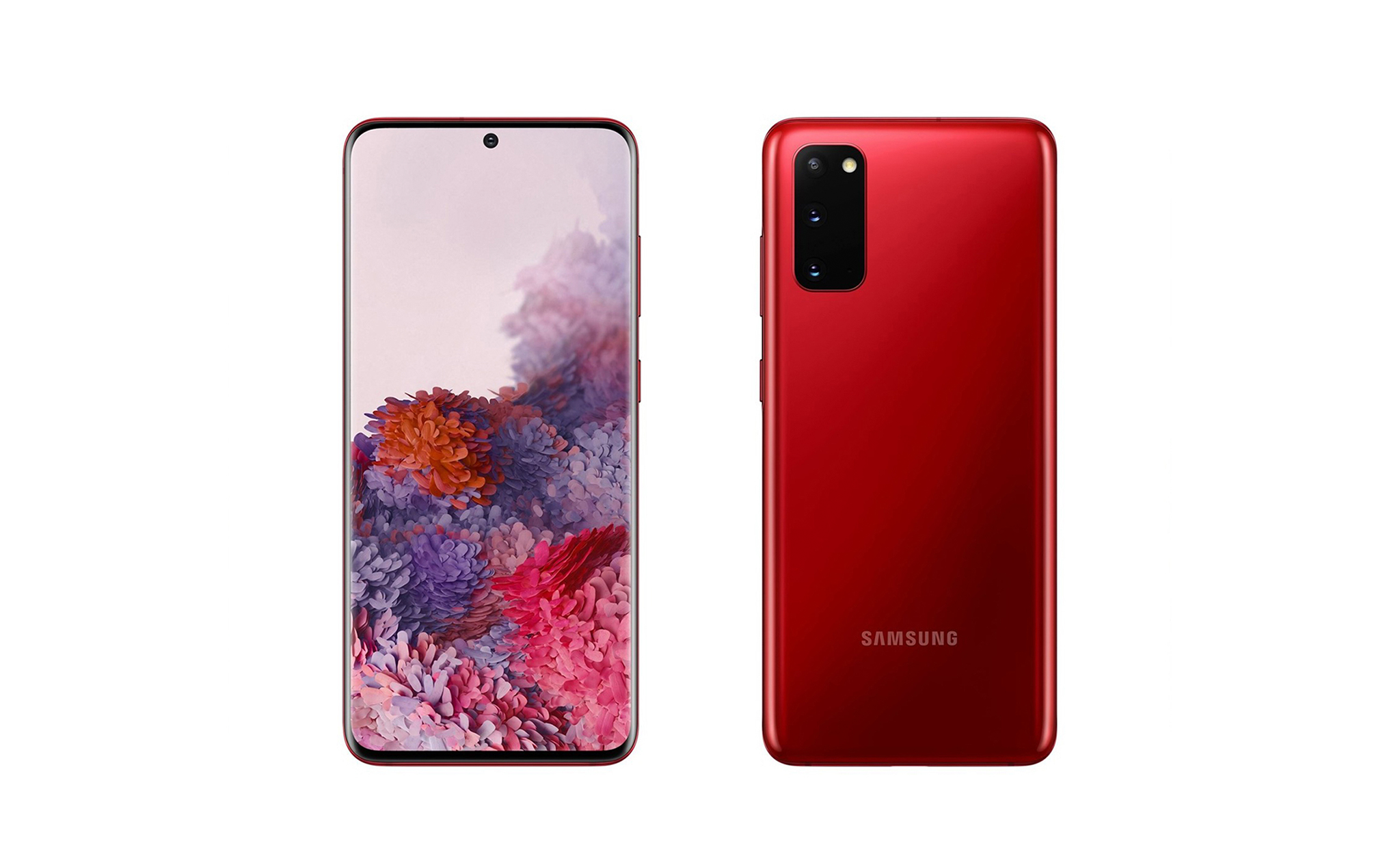 Samsung Galaxy S20/S20+ sẽ có thêm hai màu Đỏ và Trắng