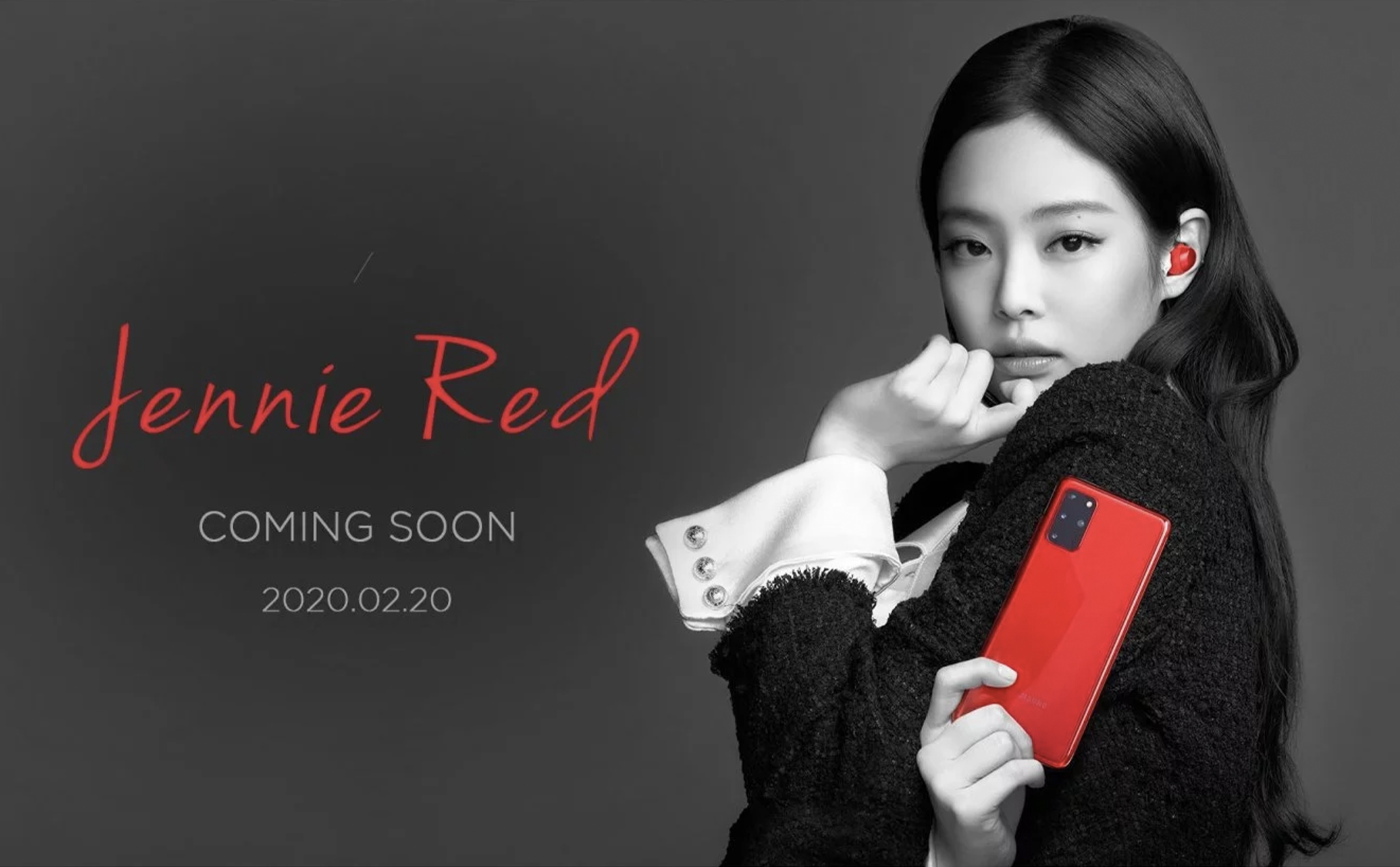 Jennie của BLACKPINK sẽ có phiên bản màu riêng Samsung Galaxy S20+ & Samsung Buds+: "Jennie Red"